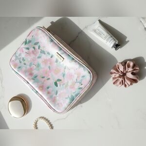 🌸 Martha Stewart Floral Cosmetic & Travel Bag — NWOT 🌸